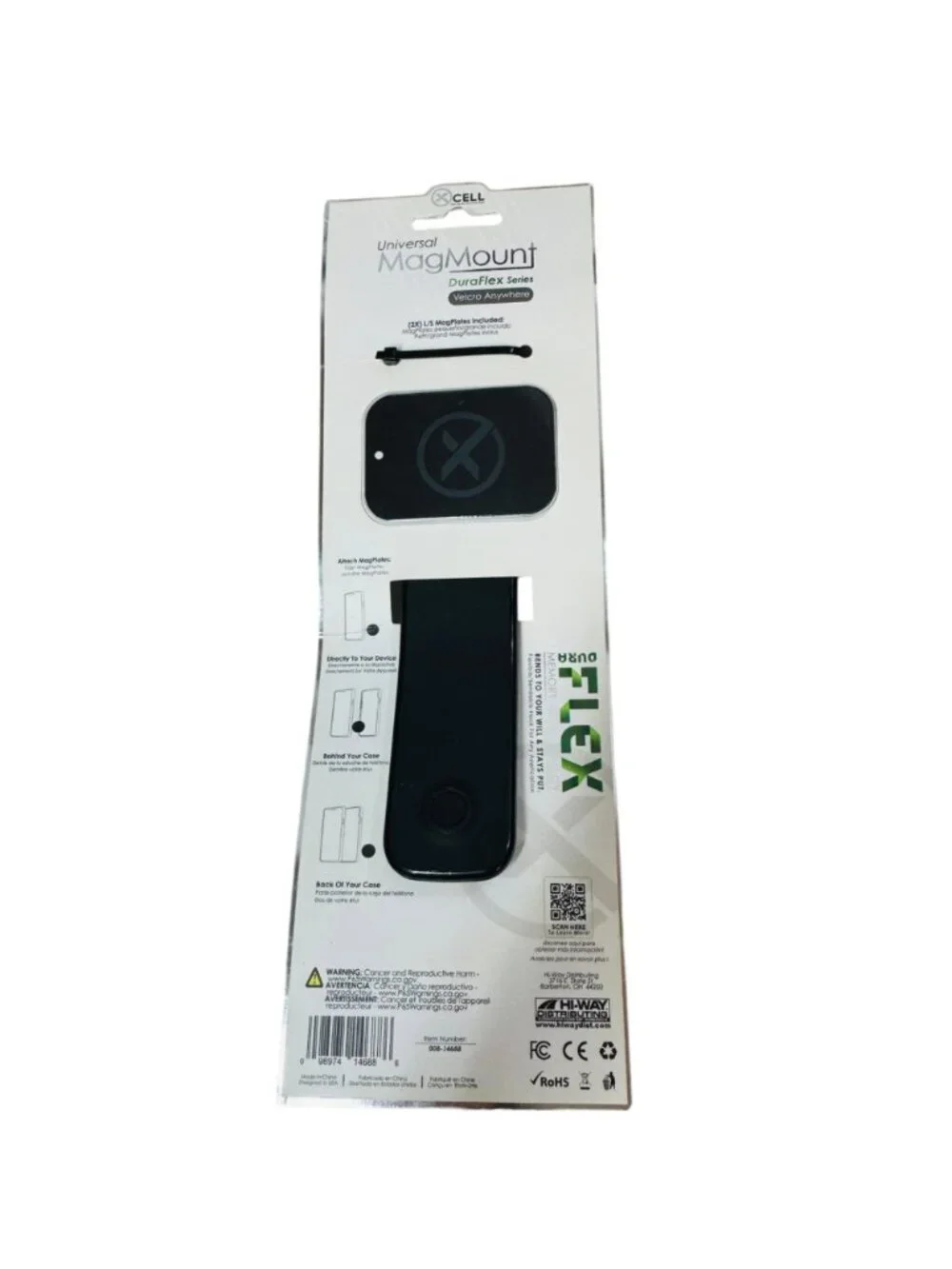 Xcell Universal MagMount DuraFlex Series Windshield Dash Magnetic Phone Mount